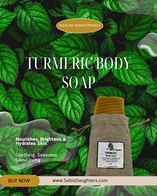 Turmeric Body Soap at Sebi's Daughters Summer 2025