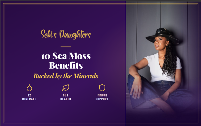 Dr. Sebi Sea Moss Benefits: 10 Ways It Supports Your Body
