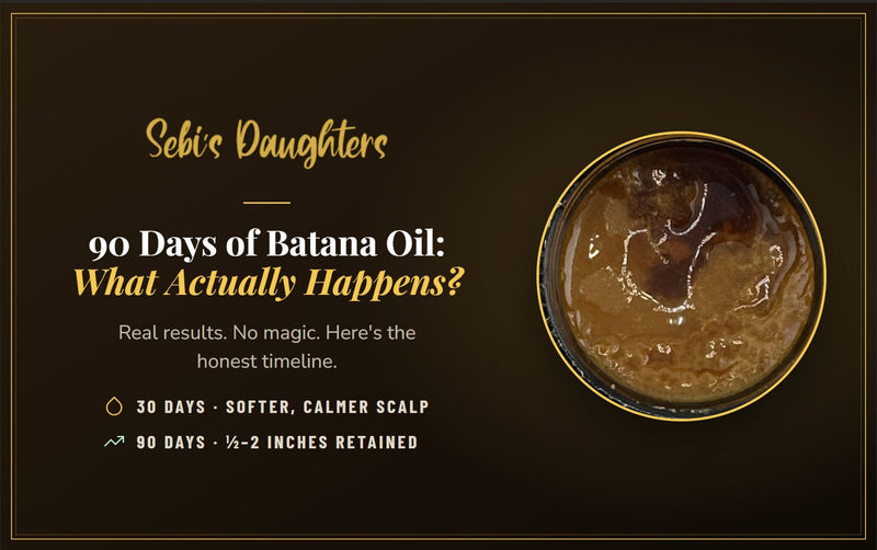 Batana Oil 90-Day Hair Growth Results: The Full Guide