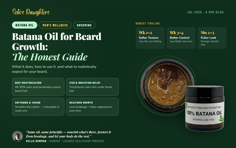 Batana Oil for Beard Growth: How to Use It