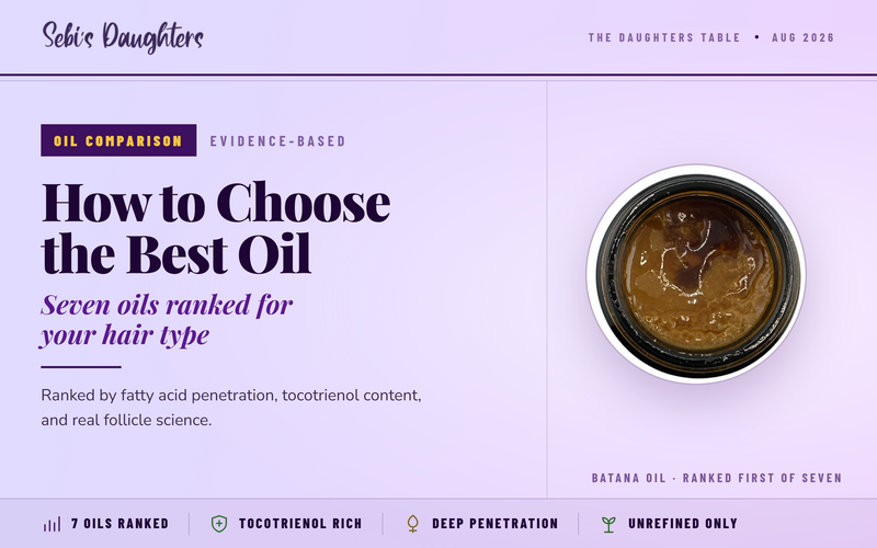 Organic Hair Growth: How to Choose the Best Oil for Your Hair Type