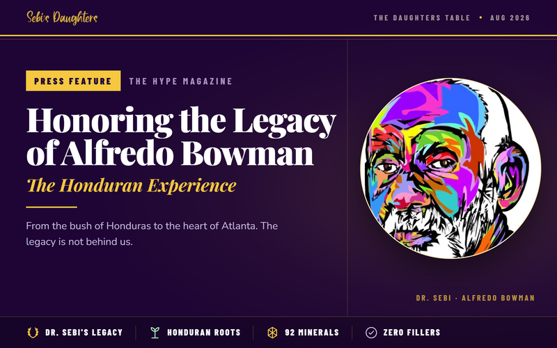 A Celebration Honoring the Legacy of Alfredo Bowman — The Honduran Experience
