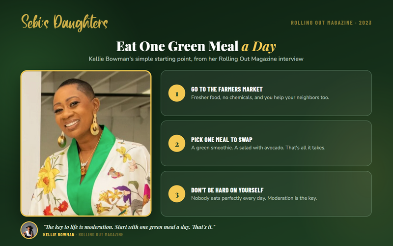 Dr. Sebi’s Daughter Kellie Bowman describes How His Legacy Inspired Her - Rolling Out Magazine