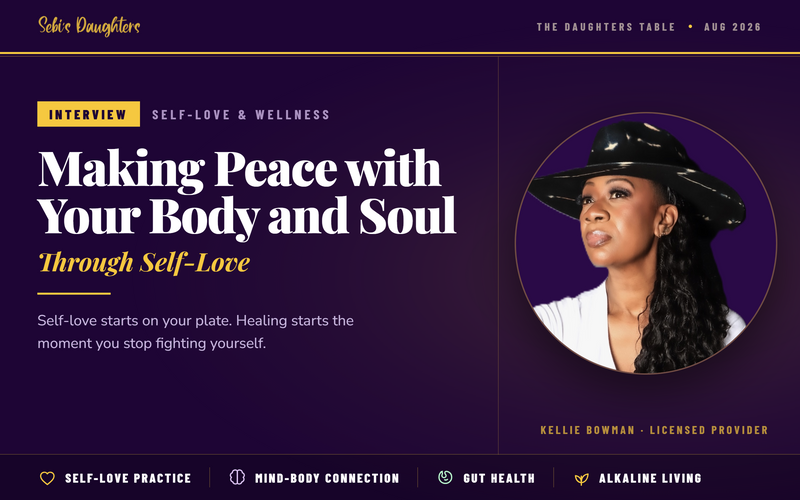 Making Peace with Your Body & Soul Through Self-Love with Brandi Harvey!