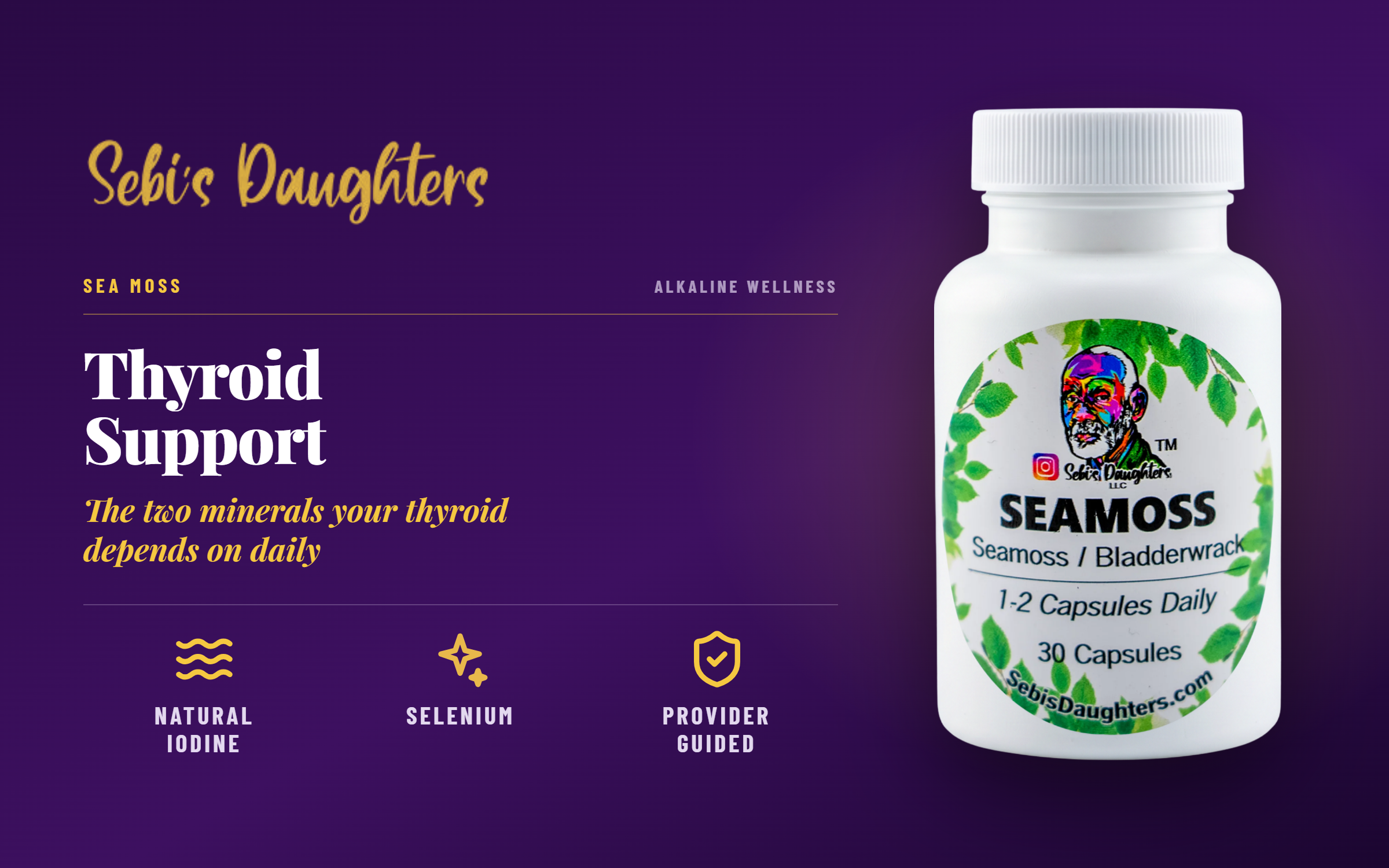 Dr. Sebi Sea Moss for Thyroid Support: What Your Healthcare Provider Knows