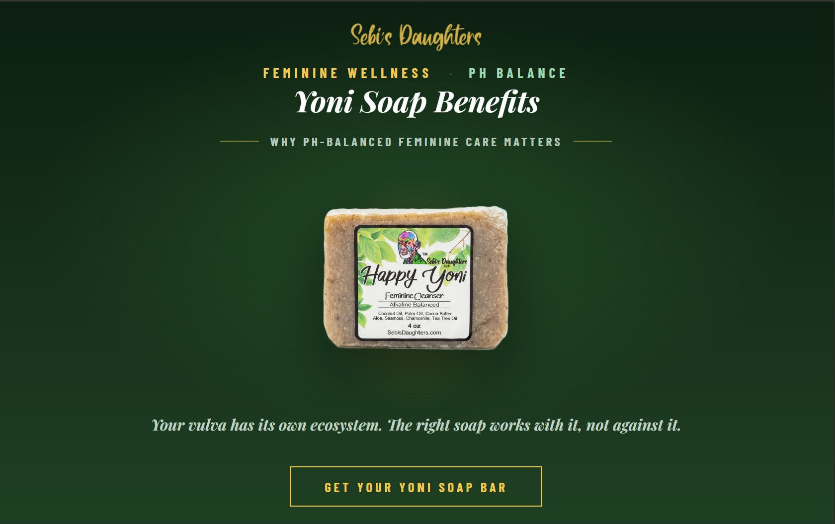 Yoni Soap Benefits: Why pH-Balanced Feminine Care Matters