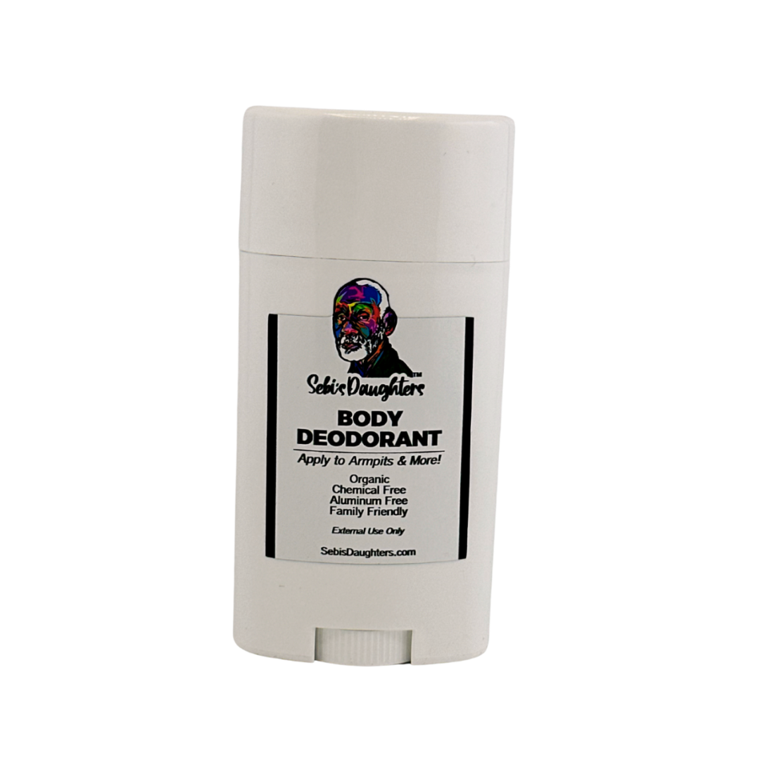 Sebi's Daughters Alkaline Deodorant – Coconut & Arrowroot Formula for the Whole Family