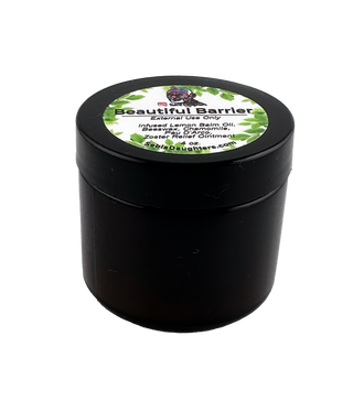 Image of Beautiful Barrier outbreak relief ointment container by Sebis Daughters LLC.