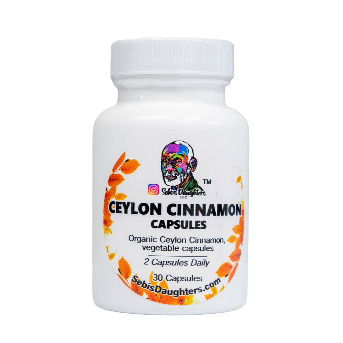 Ceylon Cinnamon 1200mg Capsules - Blood Sugar & Anti-Inflammatory Support