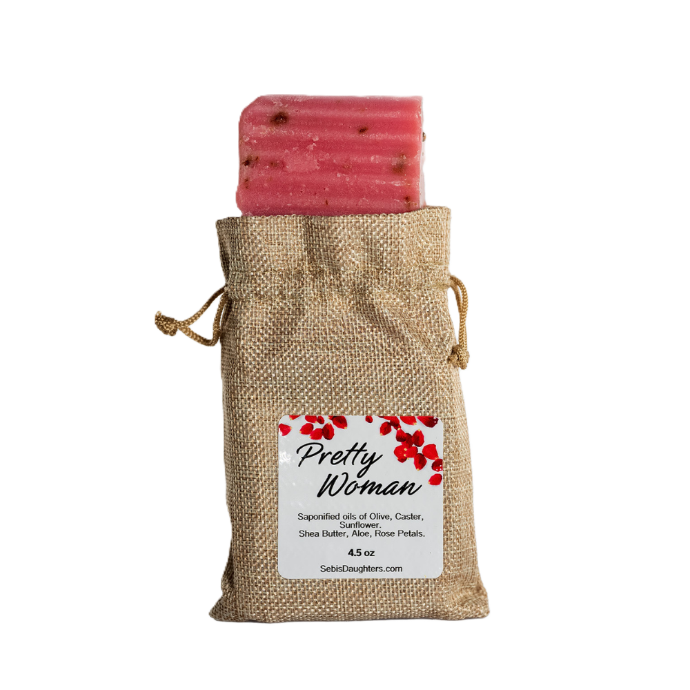 Organic Rose Soap Bar for Silky Soft Skin – Pretty Woman Collection