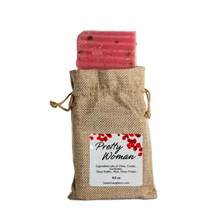 Organic Rose Soap Bar for Silky Soft Skin – Pretty Woman Collection