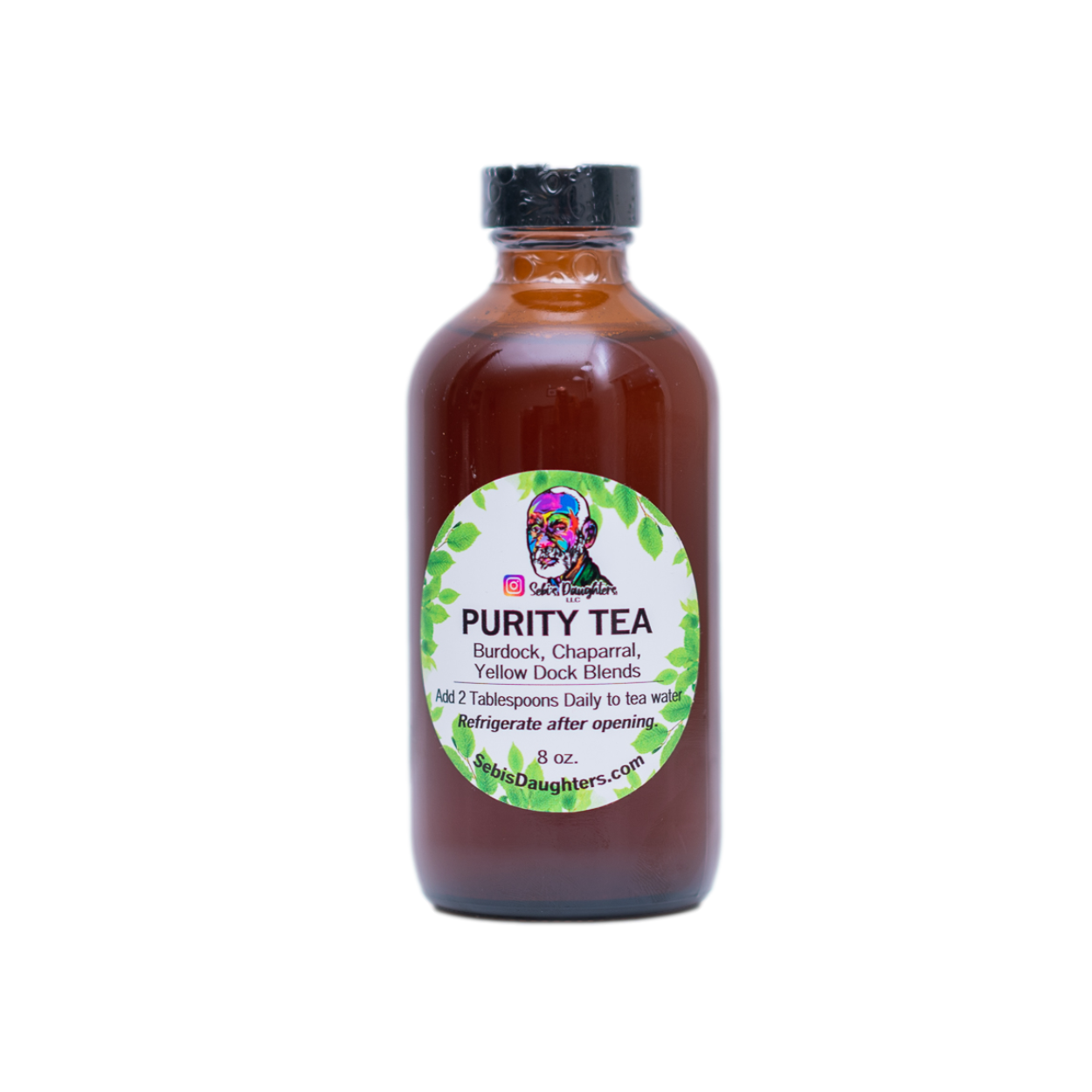 Image of Sebi's Daughters Purity Tea Made with Burdock Root, Yellow Dock and More...