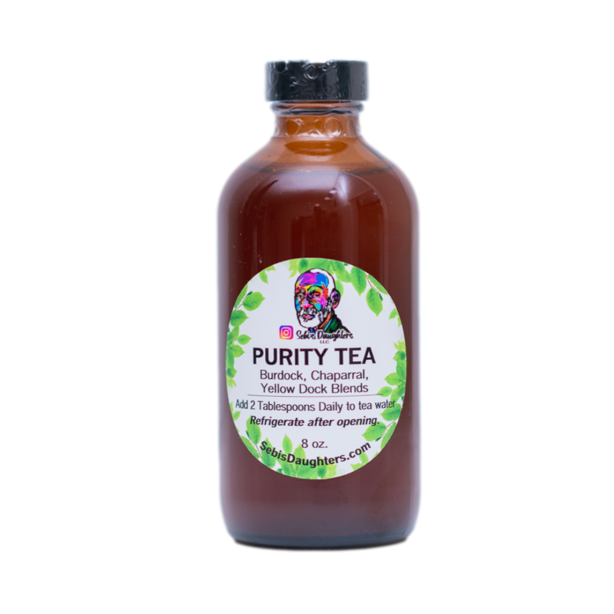 Alkaline Purity Tea – Natural Parasites Cleanse & Heavy Metal Detox | Burdock Root Herbal Blend