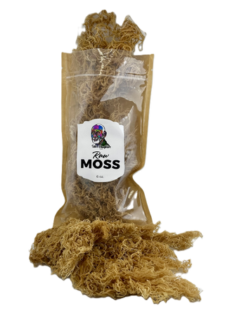 Raw Moss Seamoss with Seamoss exposed by Sebi's Daughters