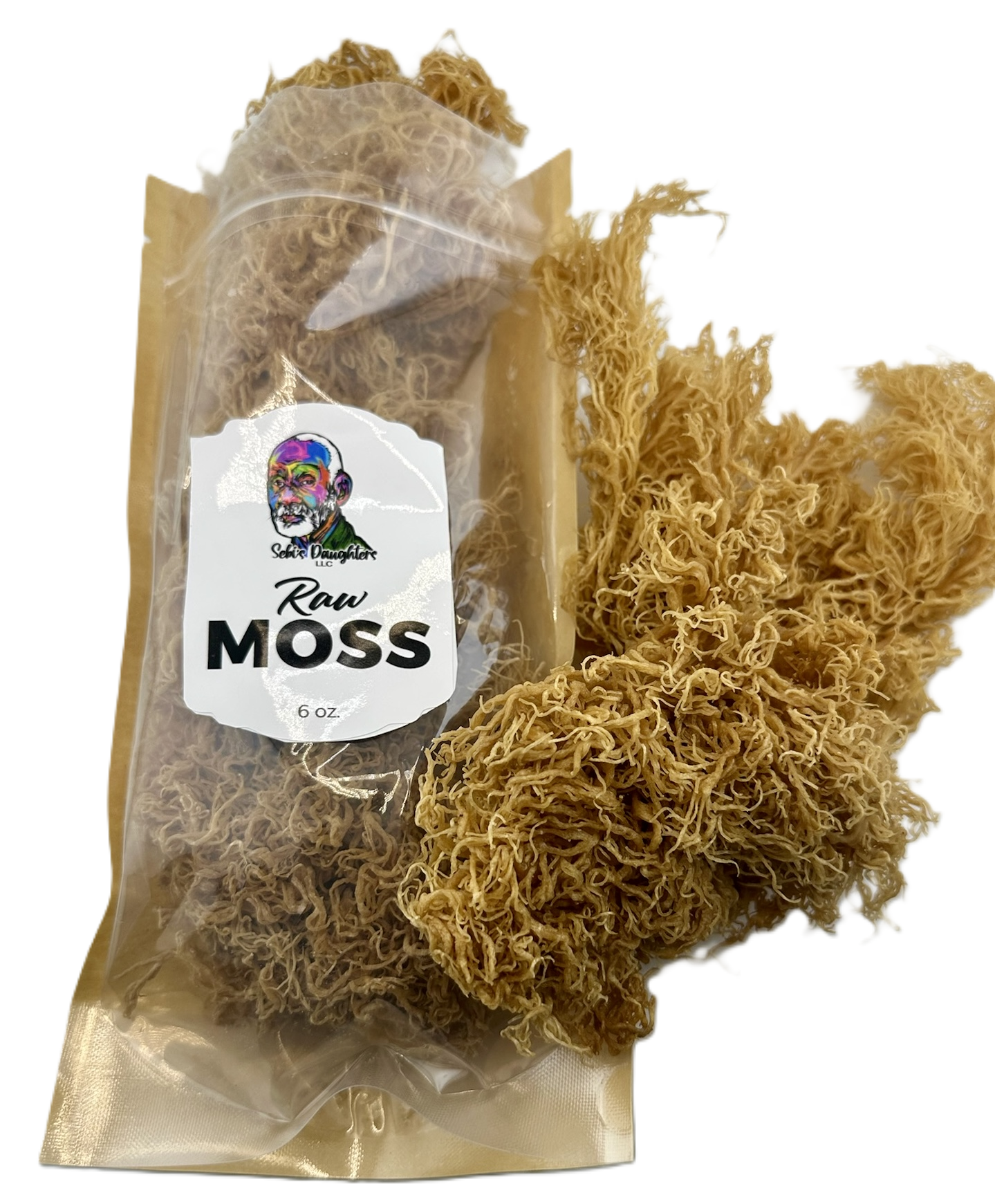 Raw Moss Raw Seamoss by Sebi's Daughters