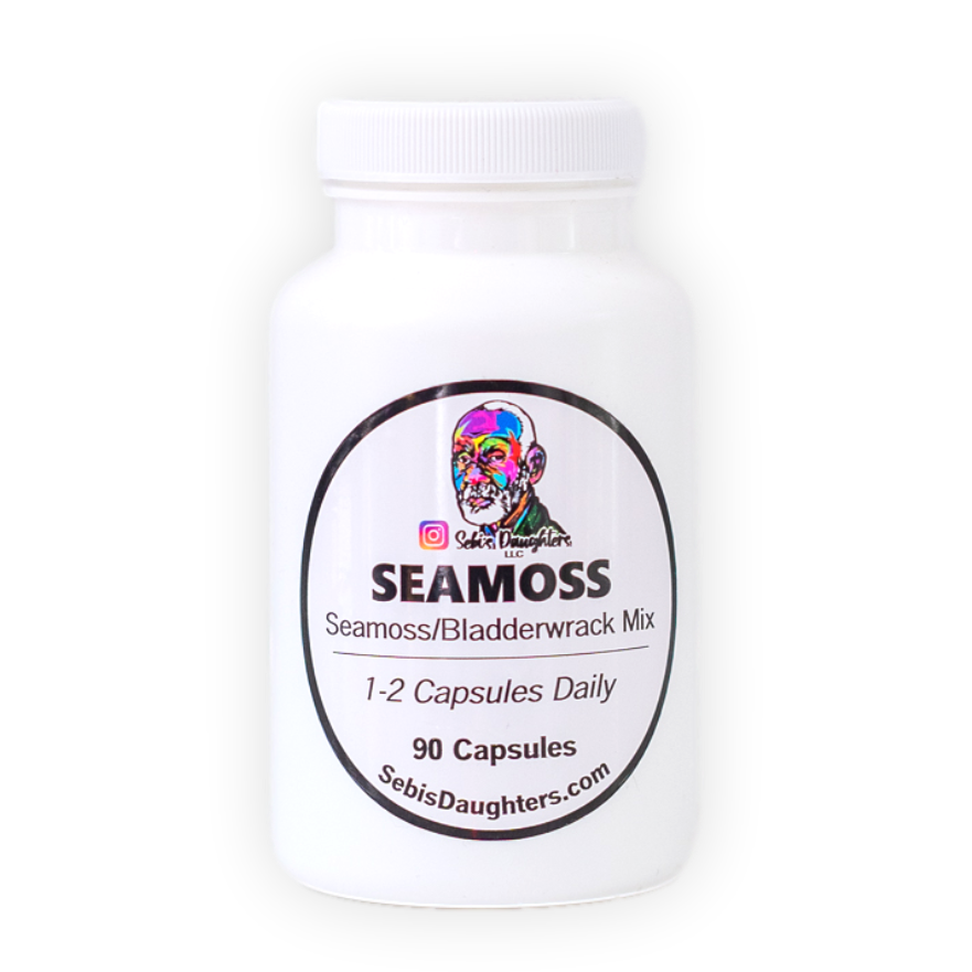 Organic Seamoss and Bladderwrack Capsules - 90-day supply
