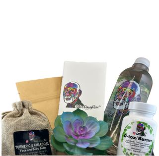 The Celebrity Cleanse and Dtox Burner Bundle - Collection of skincare and wellness products.