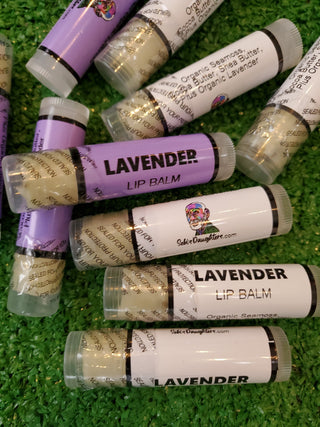 Organic Lip Balm: Lavender