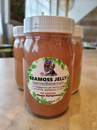 Purple Organic Seamoss Jelly